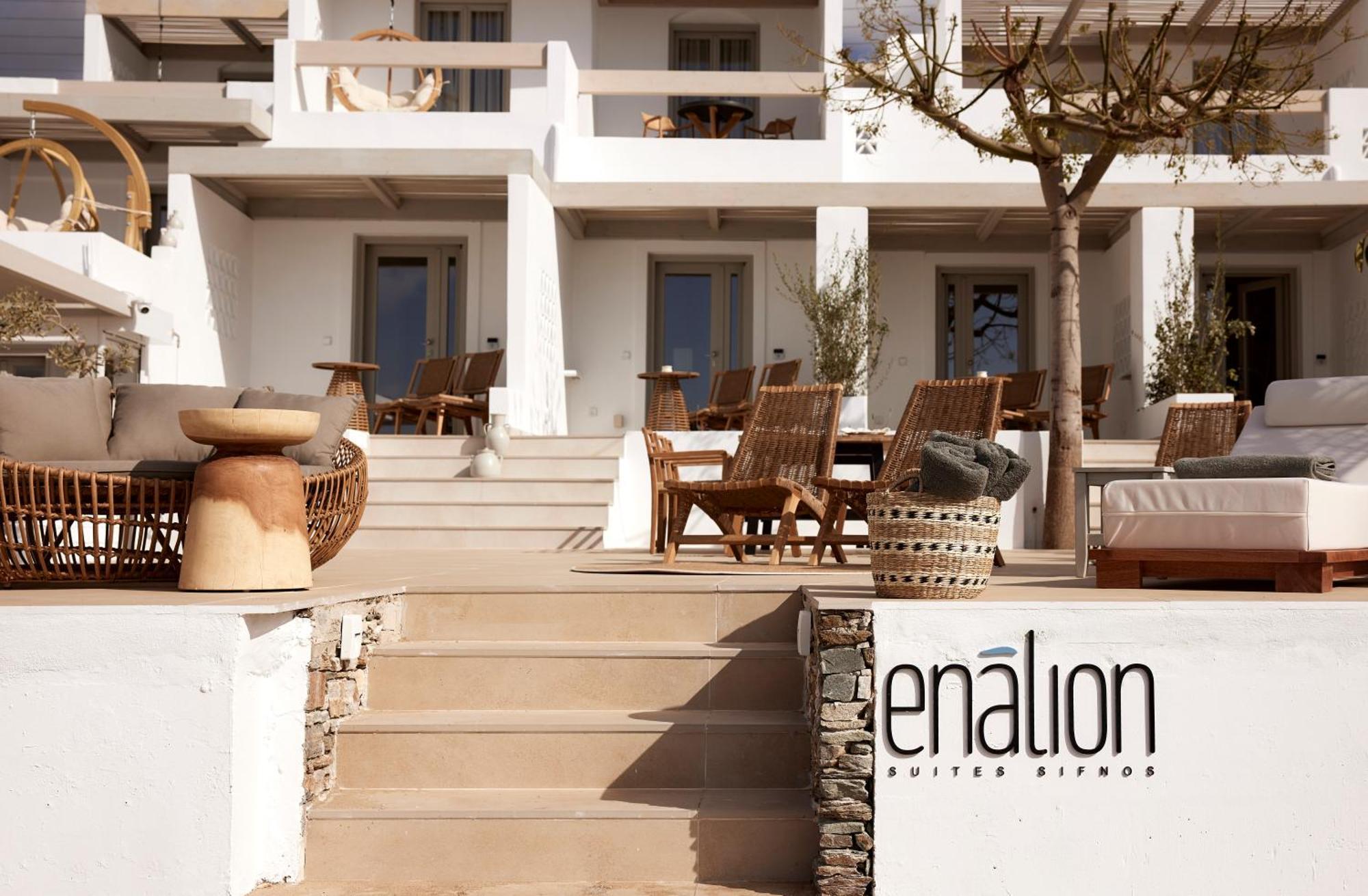 Enalion Suites Sifnos Platis Gialos  Экстерьер фото